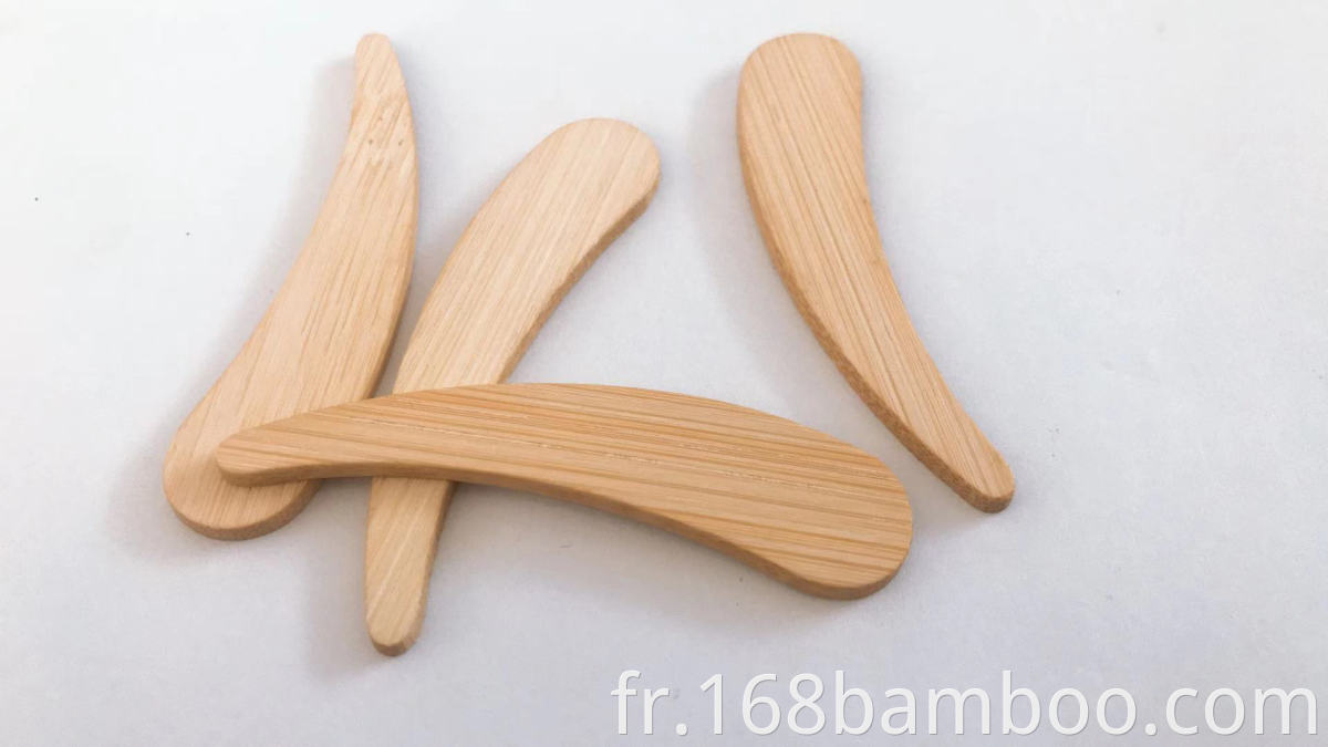 Bamboo wax applicator